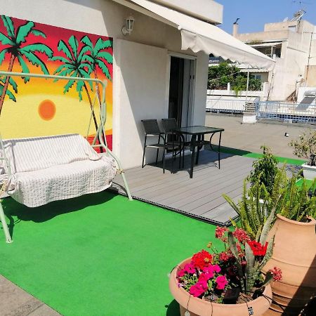 Rooftop Studio, Acropolis View! Athens Luaran gambar