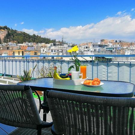 Rooftop Studio, Acropolis View! Athens Luaran gambar